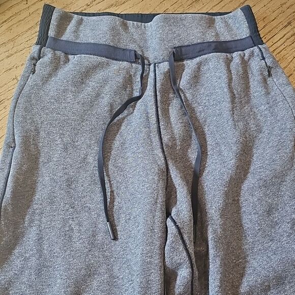 Lululemon heather blue jogger sweatpants size 4 - Picture 3 of 16